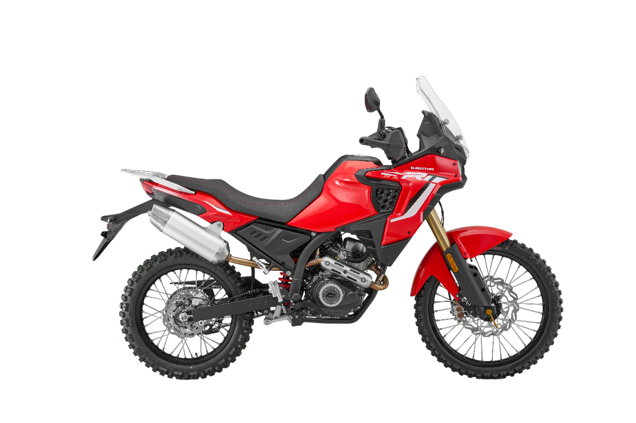 QJMOTOR SRT 125 DX - couleur Rouge