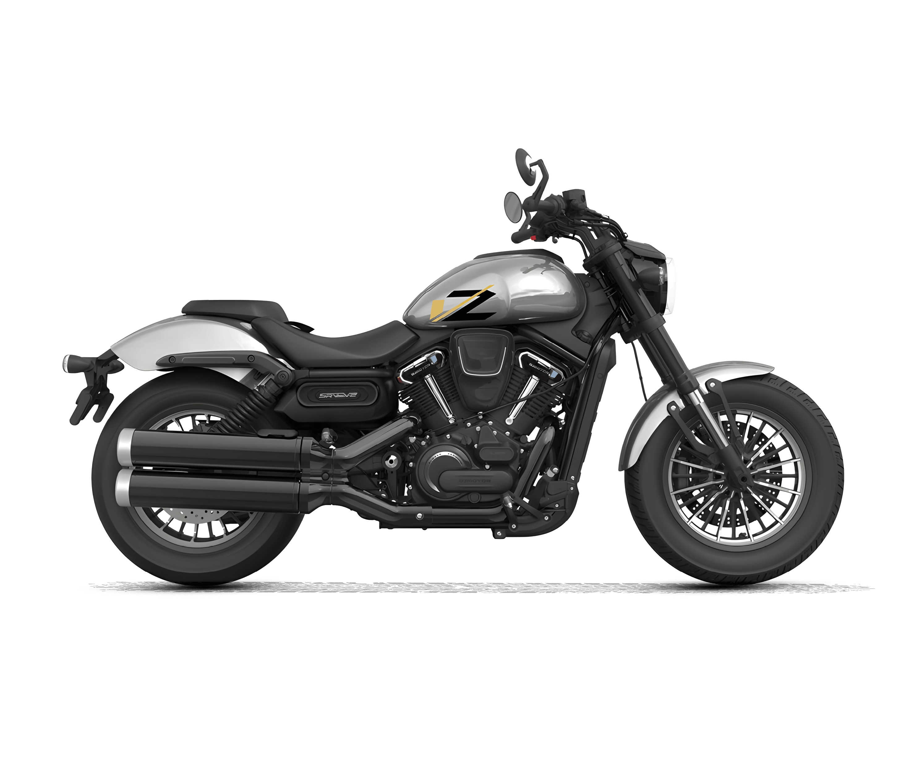 QJMOTOR SRV 600 V2 - couleur Gris