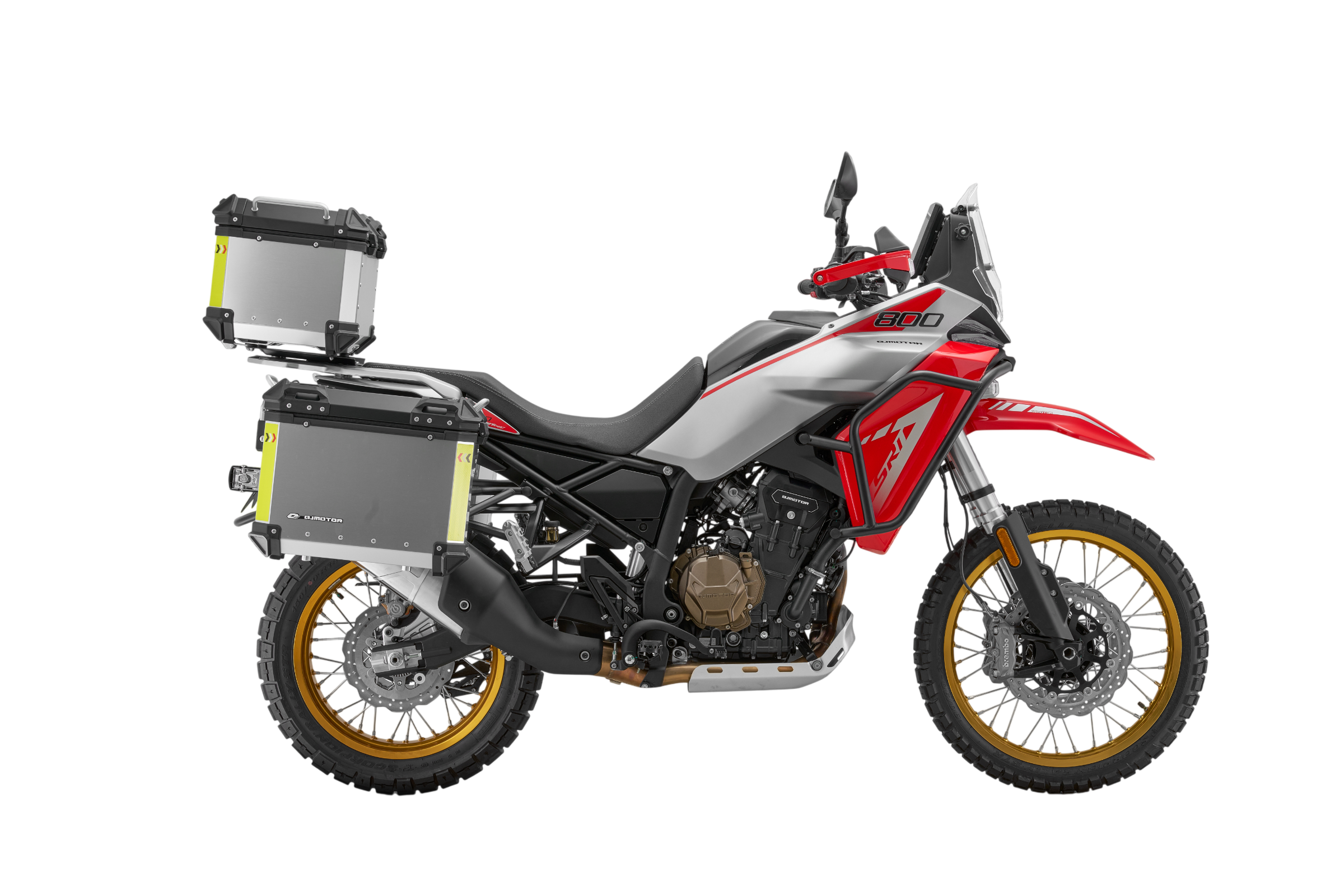 QJMOTOR SRT800RX Rouge / Gris